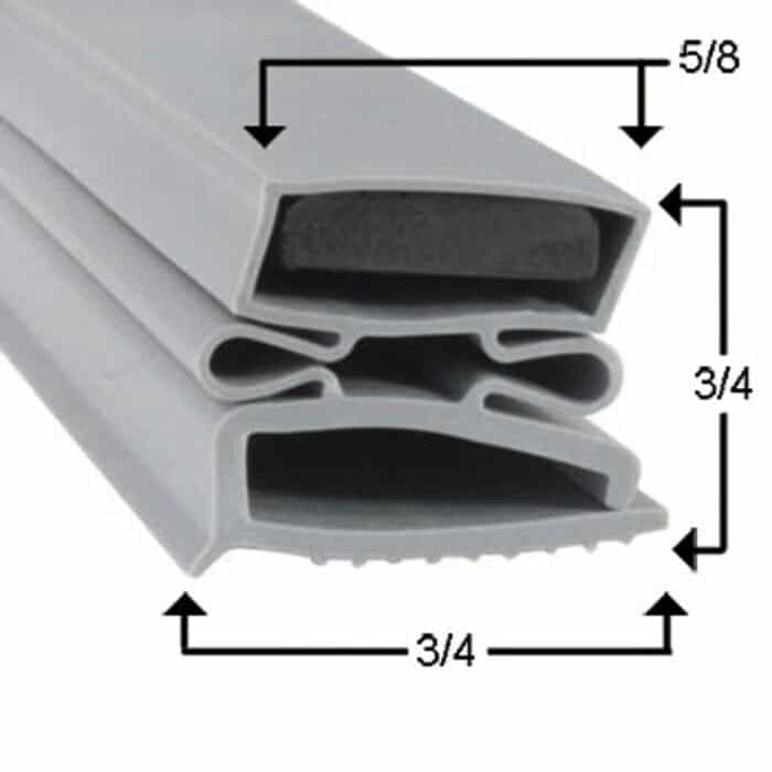 Glass Refrigerator Gasket – 74 Inch Beading (Includes Magnet) - Image 2