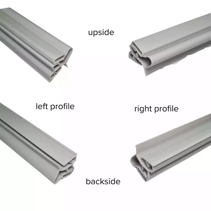 screw fitting (side fitting) Refrigerator Gasket 74 Inch Beading ( Includes Magnet 74-INCH ) compatible with Godrej, Whirlpool,Videocon, LG refrigerator etc.. - Image 3