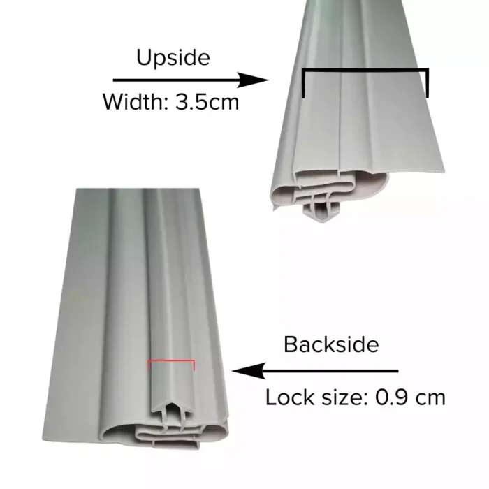 Refrigerator Gasket 74 Inch Beading ( Includes Magnet 74-INCH ) compatible with Whirlpool And Godrej refrigerator - Image 2