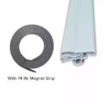 Refrigerator Gasket 74 Inch Beading ( Includes Magnet 74 INCH ) compatible with Videocon, Voltas, Haier, and VISI cooler refrigerator - Image 4