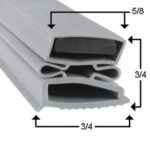 Glass Refrigerator Gasket – 74 Inch Beading (Includes Magnet) - Image 2