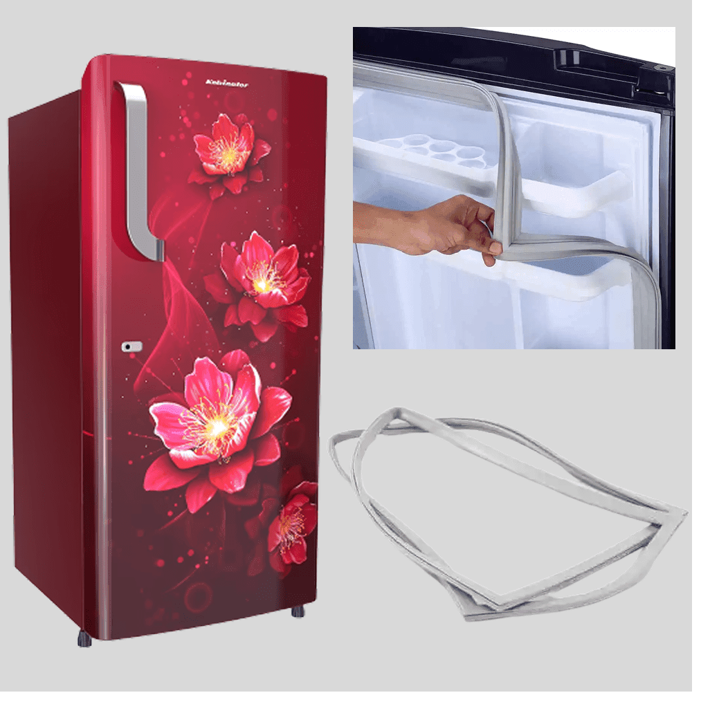 Group-1-1.png Kelvinator Single Door (Screw Fitting) Refrigerator Door Gasket (20 W × 40 H Inch) - Image 1