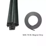 Glass Refrigerator Gasket 74 Inch Beading (Includes Magnet 74 INCH ) sji 1800045 - Image 4