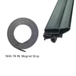 VISI cooler Gasket | Glass Refrigerator Gasket 74 Inch Beading ( Includes Magnet 74-INCH ) 1800054 - Image 4