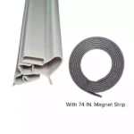 screw fitting (side fitting) Refrigerator Gasket 74 Inch Beading ( Includes Magnet 74-INCH ) compatible with Godrej, Whirlpool,Videocon, LG refrigerator etc.. - Image 4